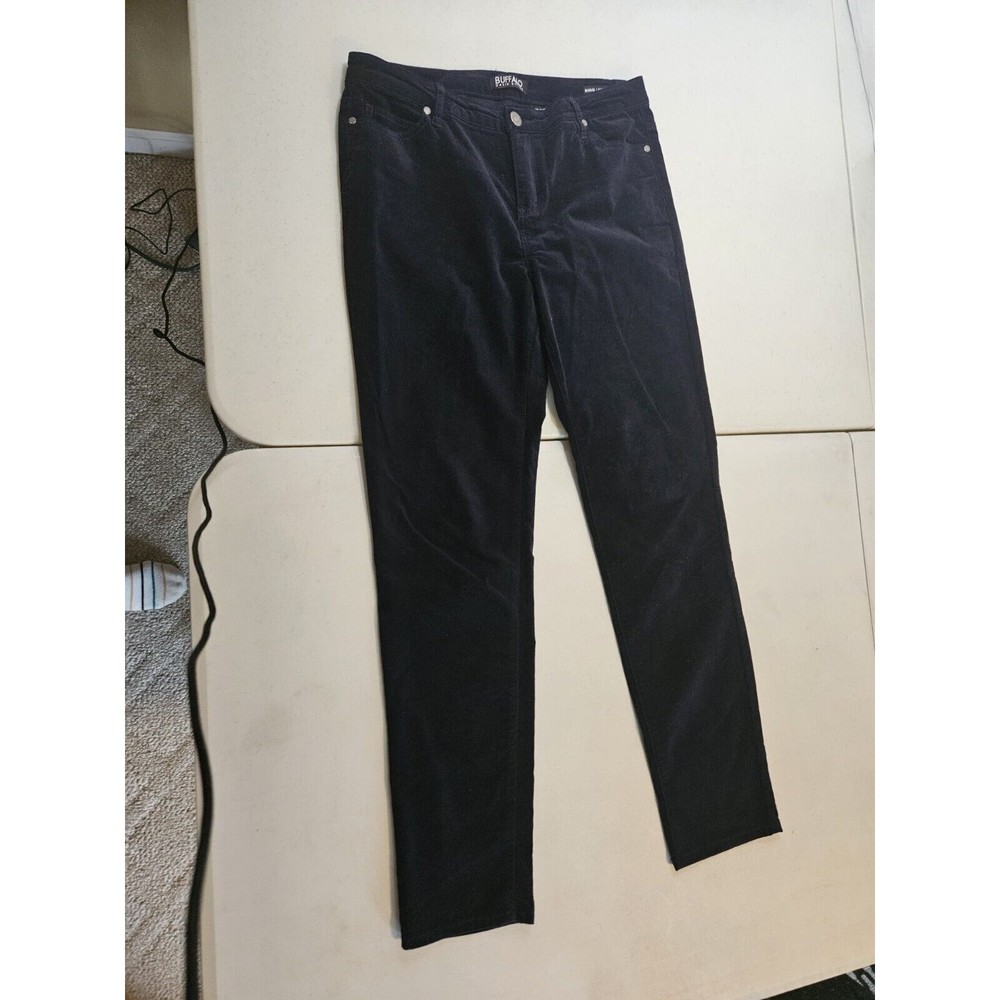 Women's Buffalo David Bitton Marvel Velvet Stretch Skinny Pant Navy 10/30